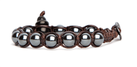 Bracciale Tamashii SHUNGITE in Pietre dure Ematite BHSS900-22 - BHSS900-22